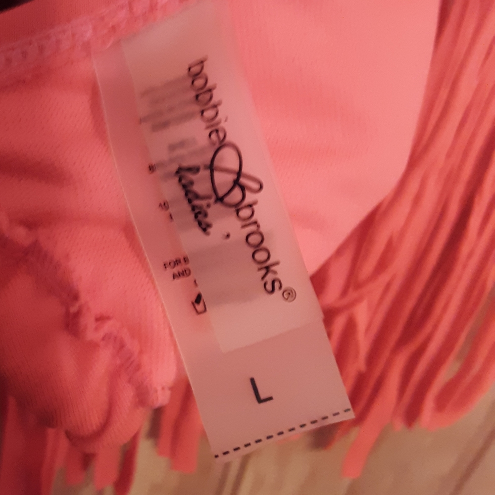 Coral string bikini - Picture 4 of 4
